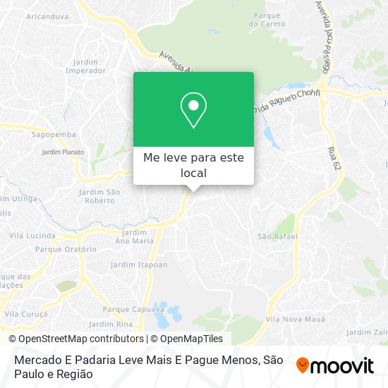 Mercado E Padaria Leve Mais E Pague Menos mapa