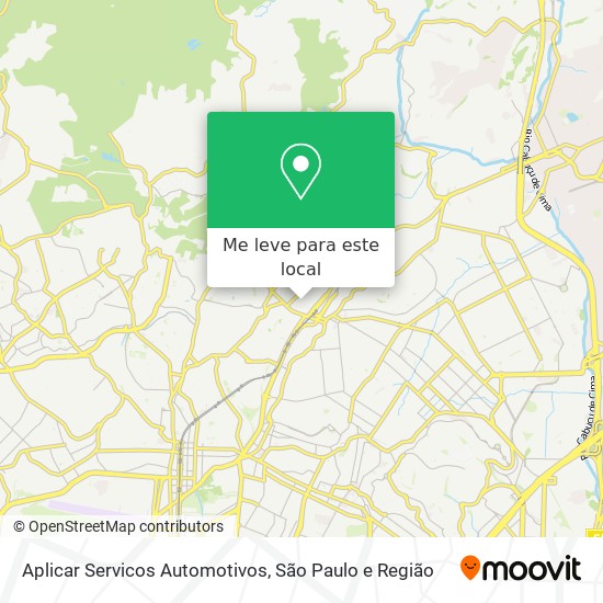 Aplicar Servicos Automotivos mapa