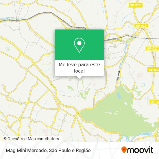Mag Mini Mercado mapa