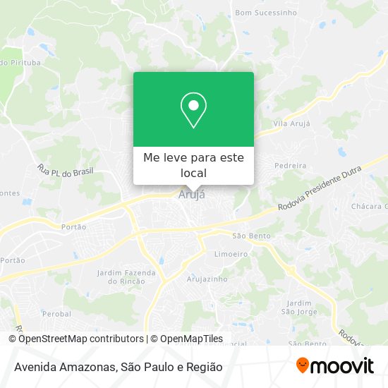Avenida Amazonas mapa
