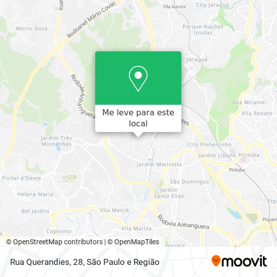 Rua Querandies, 28 mapa