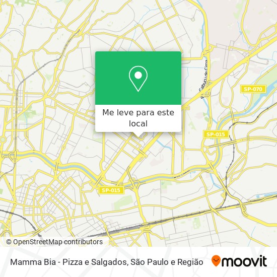 Mamma Bia - Pizza e Salgados mapa