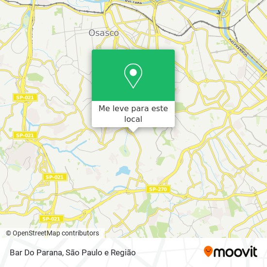 Bar Do Parana mapa