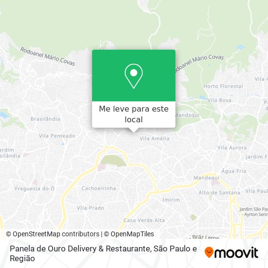 Panela de Ouro Delivery & Restaurante mapa