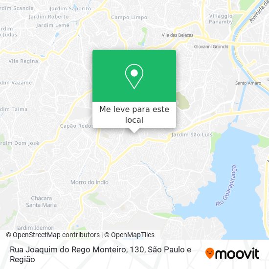 Rua Joaquim do Rego Monteiro, 130 mapa