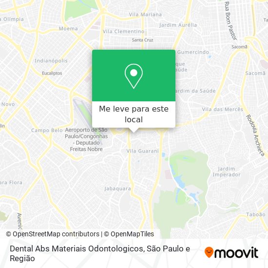 Dental Abs Materiais Odontologicos mapa