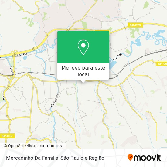 Mercadinho Da Familia mapa