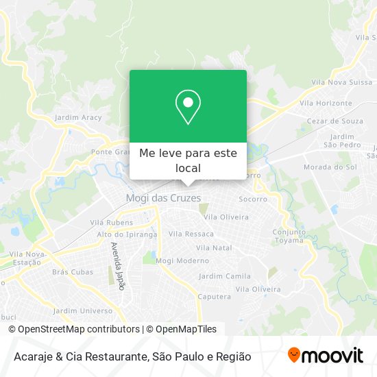 Acaraje & Cia Restaurante mapa