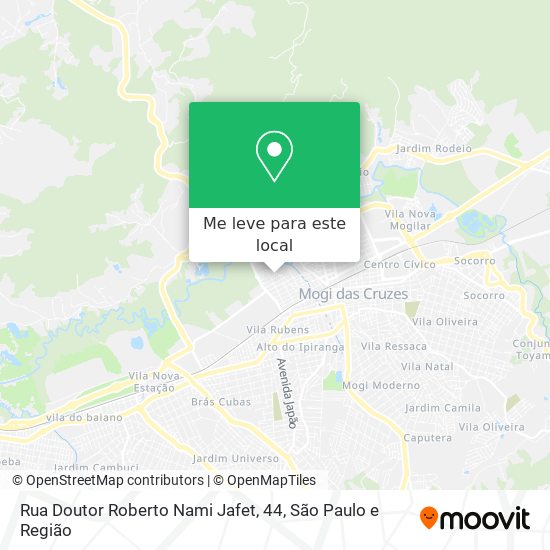 Rua Doutor Roberto Nami Jafet, 44 mapa