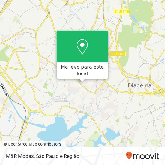 M&R Modas, Rua Carlos Facchina, 935 Cidade Ademar São Paulo-SP 04427-020 mapa
