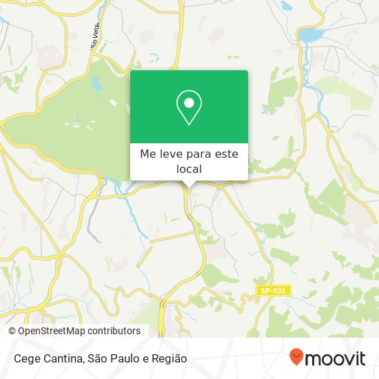 Cege Cantina, Rua Confederação dos Tamoios Iguatemi São Paulo-SP 08380-220 mapa