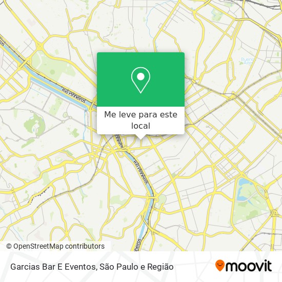 Garcias Bar E Eventos mapa