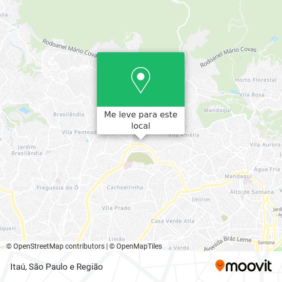 Itaú mapa