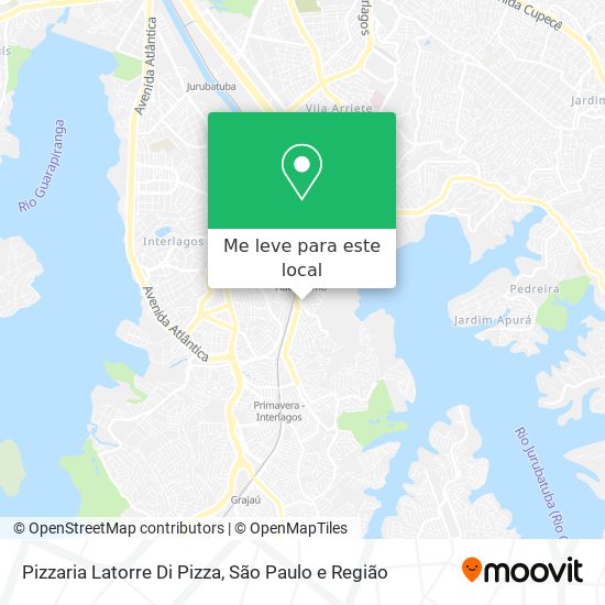 Pizzaria Latorre Di Pizza mapa