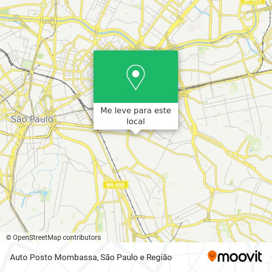 Auto Posto Mombassa mapa