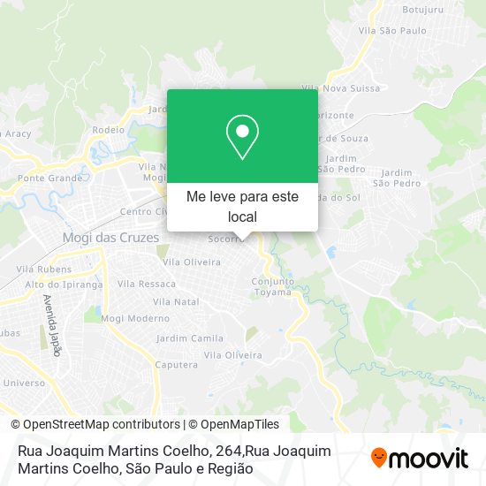 Rua Joaquim Martins Coelho, 264,Rua Joaquim Martins Coelho mapa