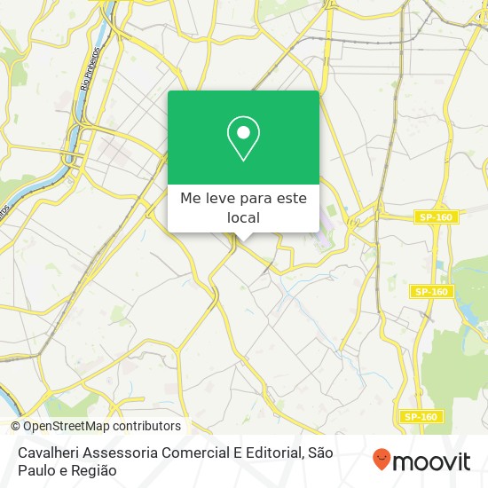 Cavalheri Assessoria Comercial E Editorial, Rua Ipiranga, 200 Campo Belo São Paulo-SP 04633-000 mapa