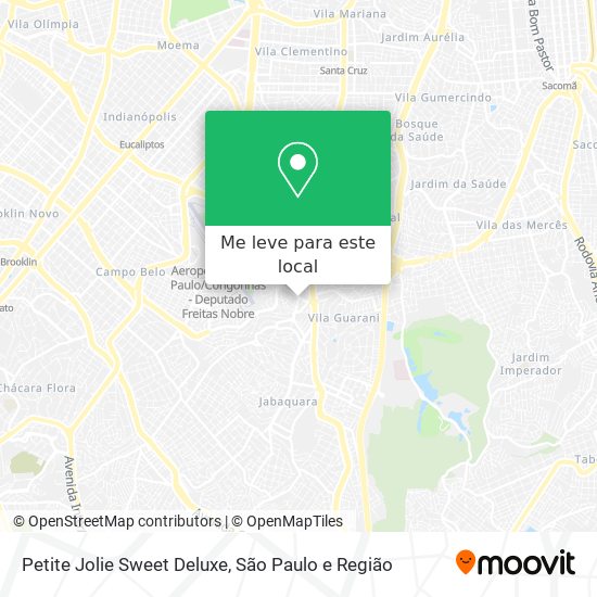 Petite Jolie Sweet Deluxe mapa