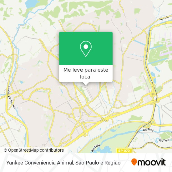 Yankee Conveniencia Animal mapa