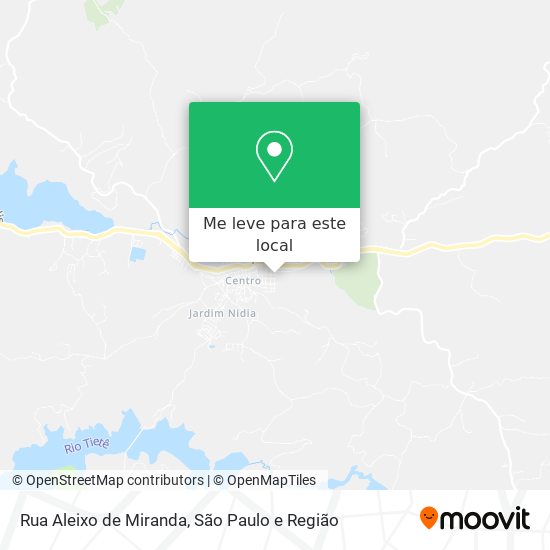 Rua Aleixo de Miranda mapa