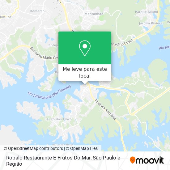 Robalo Restaurante E Frutos Do Mar mapa