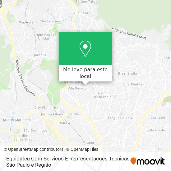 Equipatec Com Servicos E Representacoes Tecnicas mapa