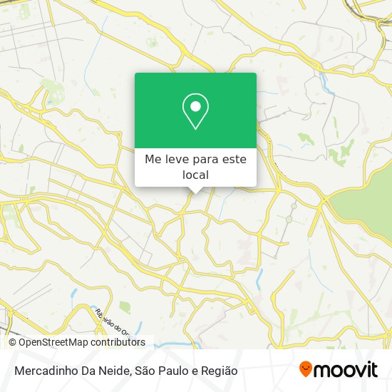 Mercadinho Da Neide mapa