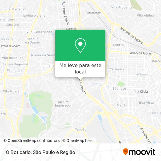 O Boticário mapa