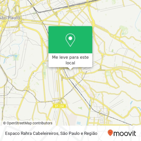 Espaco Rahra Cabeleireiros, Rua João Padilha, 127 Vila Prudente São Paulo-SP 03109-010 mapa