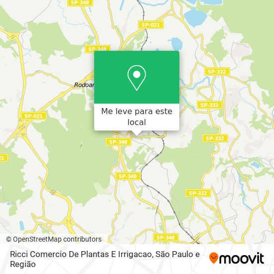 Ricci Comercio De Plantas E Irrigacao mapa