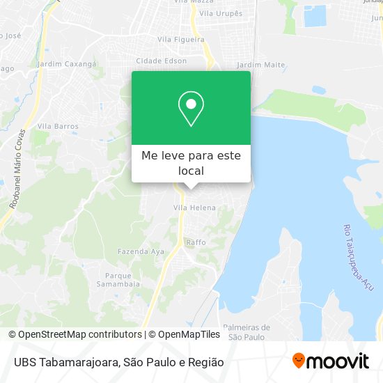 UBS Tabamarajoara mapa