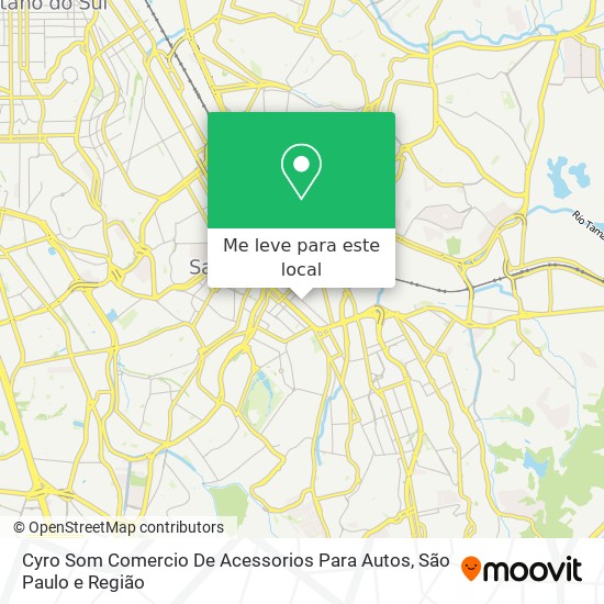 Cyro Som Comercio De Acessorios Para Autos mapa