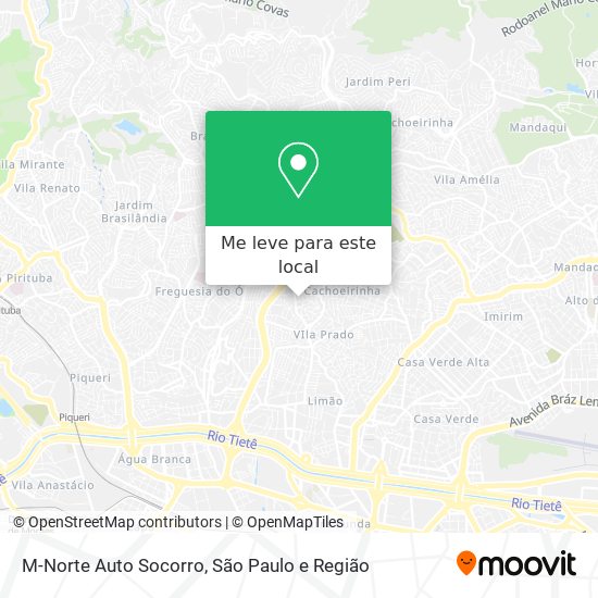 M-Norte Auto Socorro mapa