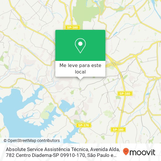 Absolute Service Assistência Técnica, Avenida Alda, 782 Centro Diadema-SP 09910-170 mapa