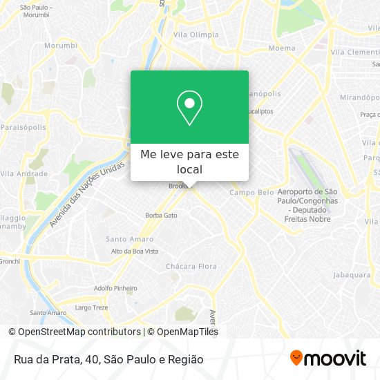 Rua da Prata, 40 mapa