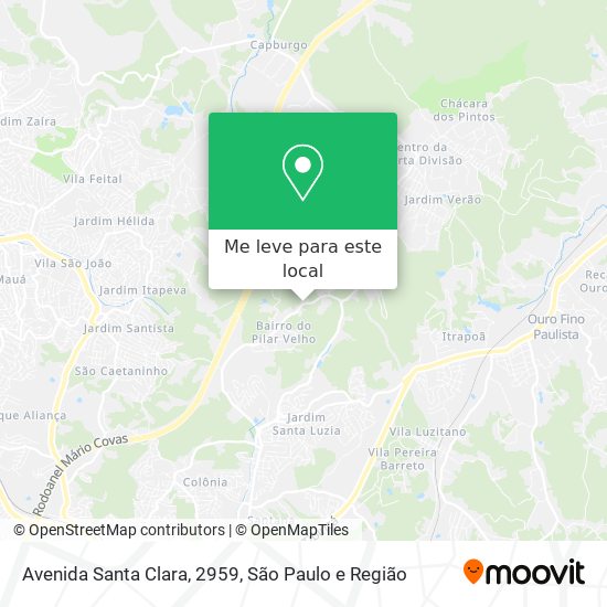 Avenida Santa Clara, 2959 mapa