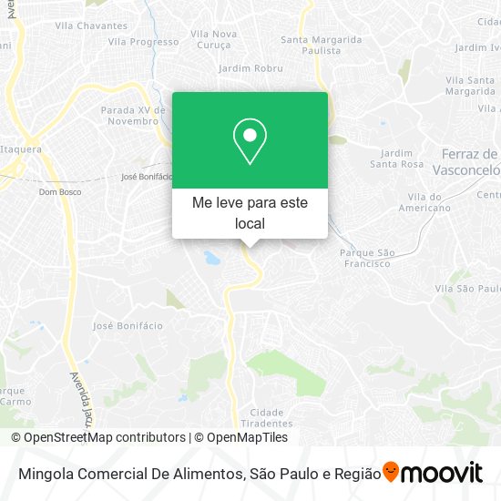 Mingola Comercial De Alimentos mapa