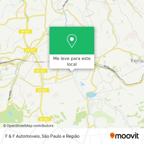 F & F Automoveis mapa