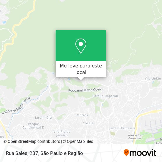 Rua Sales, 237 mapa