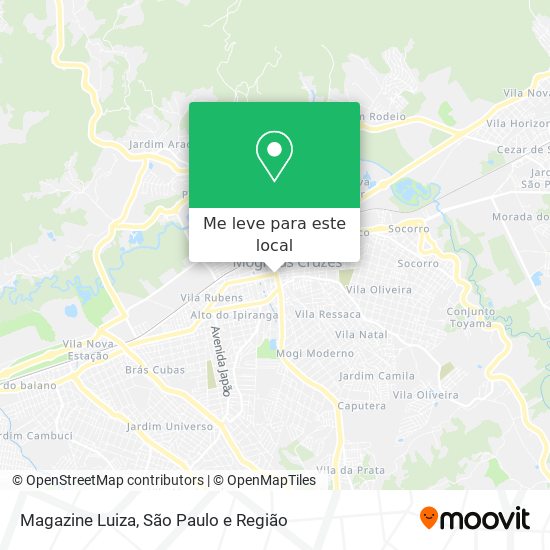 Magazine Luiza mapa