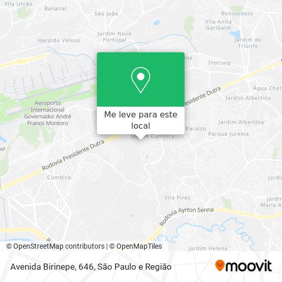 Avenida Birinepe, 646 mapa