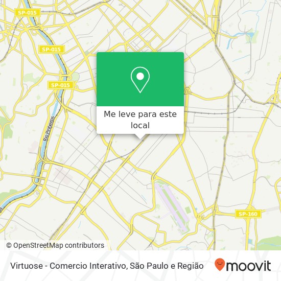 Virtuose - Comercio Interativo, Avenida Rouxinol, 1041 Moema São Paulo-SP 04516-001 mapa