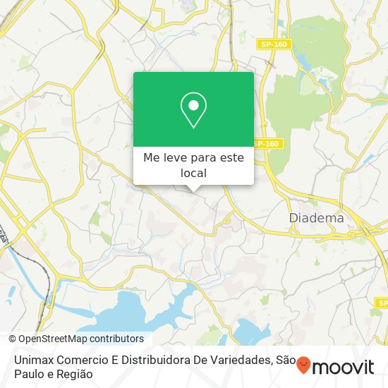 Unimax Comercio E Distribuidora De Variedades, Rua Pastor Rubens Lopes, 472 Cidade Ademar São Paulo-SP 04409-020 mapa