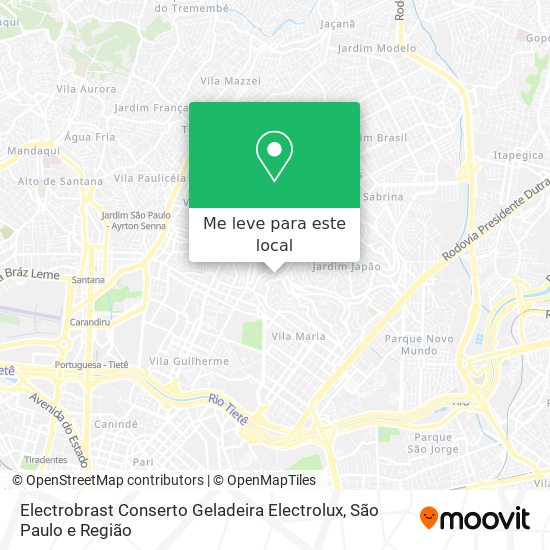 Electrobrast Conserto Geladeira Electrolux mapa