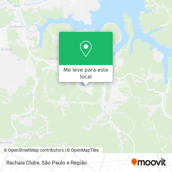 Rachaia Clube mapa