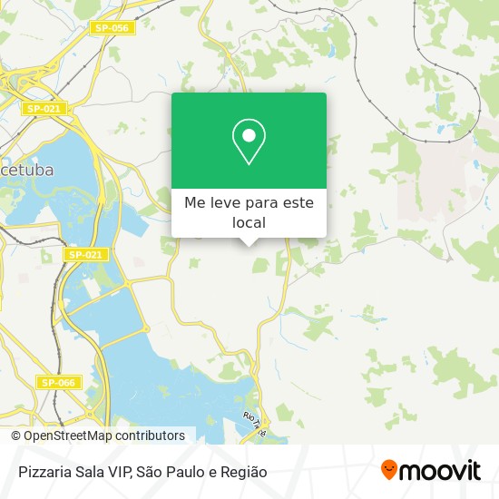 Pizzaria Sala VIP mapa