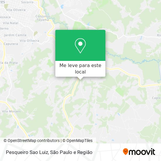 Pesqueiro Sao Luiz mapa