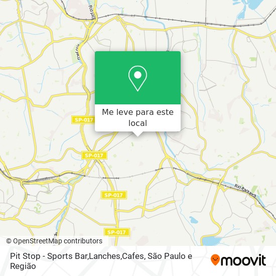 Pit Stop - Sports Bar,Lanches,Cafes mapa