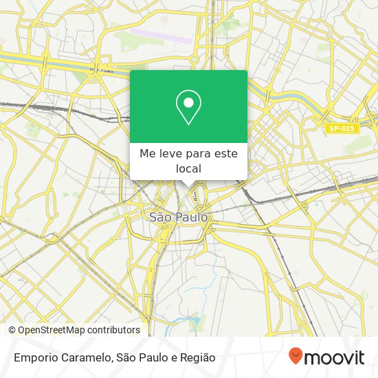 Emporio Caramelo, Rua Cavalheiro Basílio Jafet, 173 Sé São Paulo-SP 01022-020 mapa