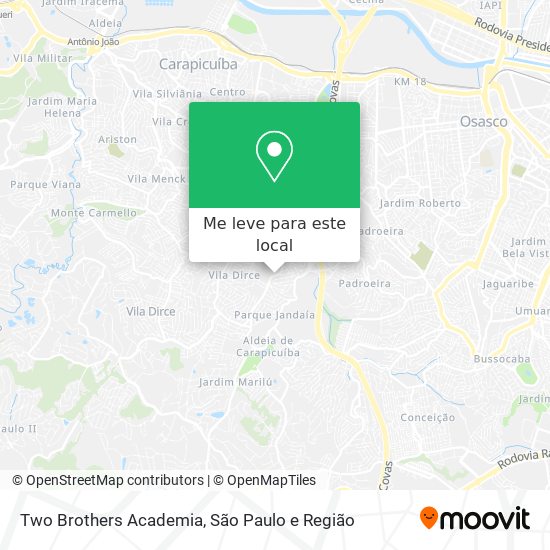 Two Brothers Academia mapa